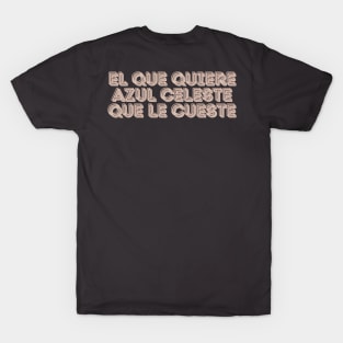 Azul Celeste T-Shirt